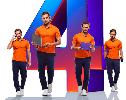 Великолепная четверка Ростелеком в СНТ Акатовка